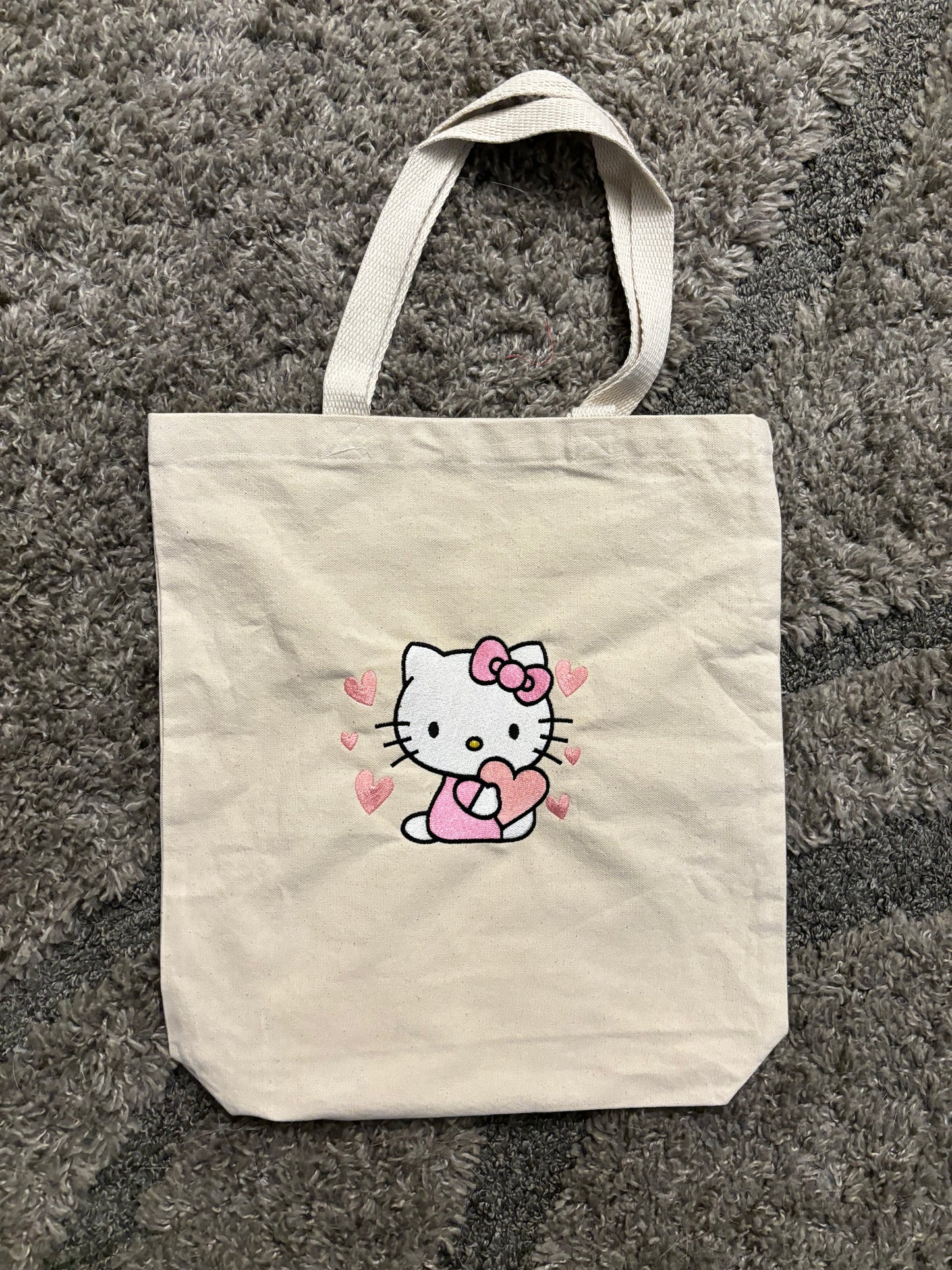 Heart Kitty Tote bag