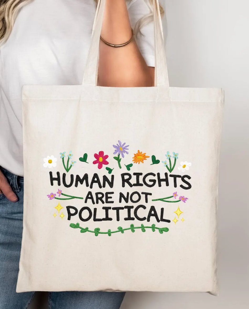 Human Rights Tote Bag