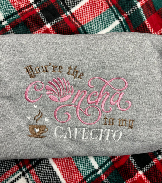 You're the concha to my cafecito